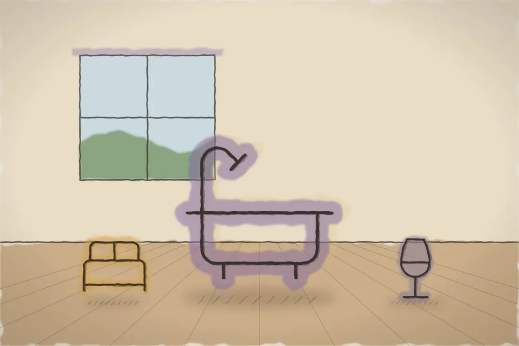 Junior suite cu jacuzzi (ilustrație)